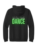 LO Varsity Dance Heavy Blend Full Zip Hooded Sweatshirt