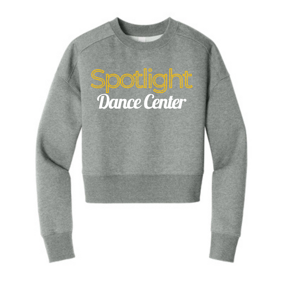 PUFF Spotlight Dance Women's Perfect Weight ® Fleece Cropped Crew