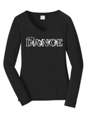 LO Dance Ladies Long Seeve Fan Favorite V-Neck T