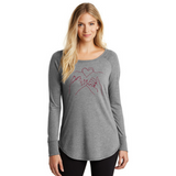 Pinky Promise Women’s Perfect Tri ® Long Sleeve Tunic Tee