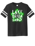 Neon LO Dance Toddler Football Fine Jersey Tee