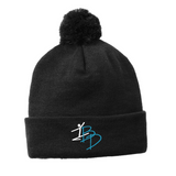 Solid Pom Pom Beanie