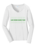 Ladies Long Seeve Fan Favorite V-Neck T