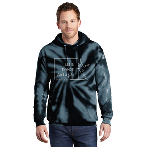 Elite Dance Tie-Dye Pullover Hooded Sweatshirt