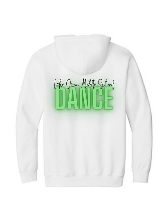 LO Middle School Dance Heavy Blend Full Zip Hooded Sweatshirt