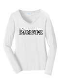 LO Dance Ladies Long Seeve Fan Favorite V-Neck T