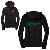 Women's Fitted Jersey Full-Zip Hoodie