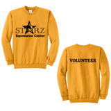 Starz Equestrian Center Gold Crewneck Sweatshirt