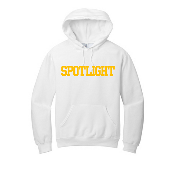 Spotlight Gold Glitter NuBlend® Pullover Hooded Sweatshirt