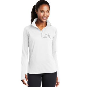 Elite Dance Ladies Sport-Wick® Stretch 1/2-Zip Pullover