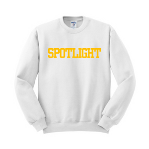 Spotlight Glitter Gold NuBlend Crewneck Sweatshirt