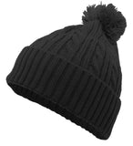 Pacific Cable Knit Pom Pom Beanie