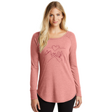 Pinky Promise Women’s Perfect Tri ® Long Sleeve Tunic Tee