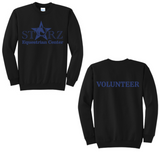 Glitter Starz Equestrian Center Black Crewneck Sweatshirt