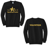 Starz Equestrian Center Black Crewneck Sweatshirt