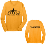 Starz Equestrian Center Gold Long Sleeve Core Cotton Tee