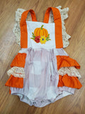 Lacey Pumpkin Patch Onesie