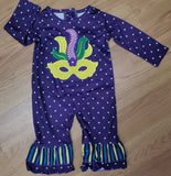 Masquerade Applique Romper