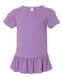 Girls' Ruffle Fine Jersey Tee